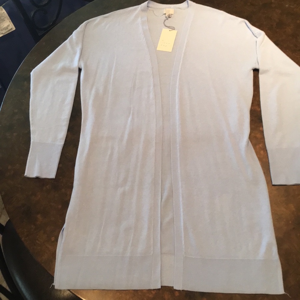 Cardigan in baby blue!!!